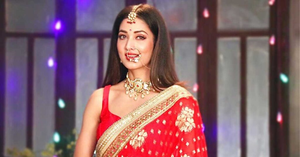 vidisha srivastava attends mumbais garba night 01